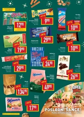 akční leták BILLA 22.11.2023-28.11.2023