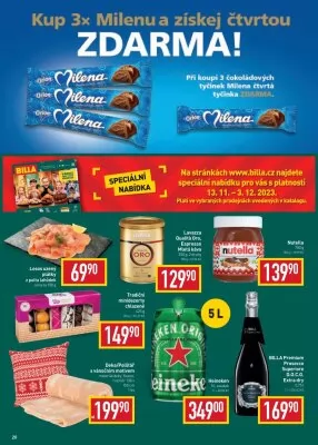 akční leták BILLA 22.11.2023-28.11.2023