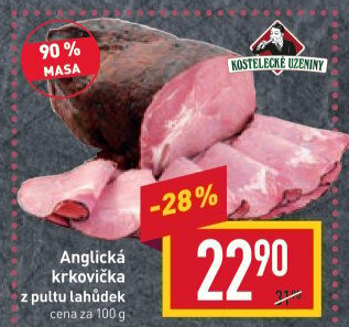 Anglická krkovice Kostelecké uzeniny