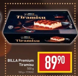 Dezert tiramisu Premium Billa