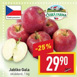 Jablka Gala Česká Farma