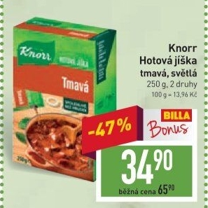 Jíška hotová Knorr