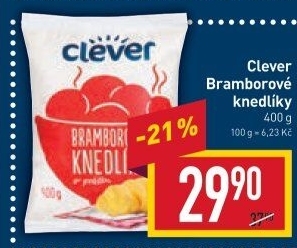 Knedlíky bramborové v prášku Clever