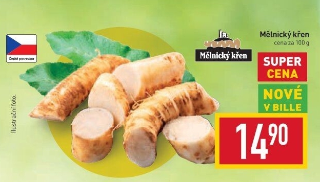 Křen čerstvý Mělnický
