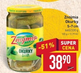 Okurky Znojmia