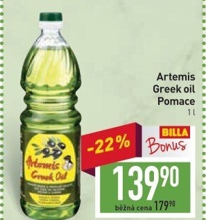 Olivový olej řecký Artemis