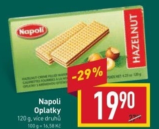 Oplatky Napoli Manner