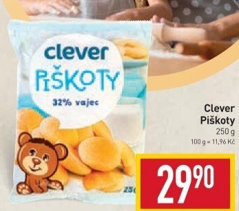 Piškoty Clever