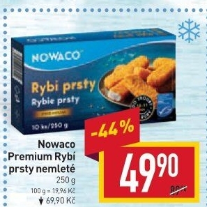 Rybí prsty nemleté mražené Nowaco Premium