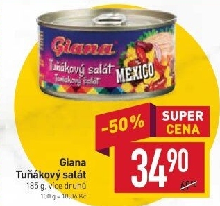 Salát s tuňákem Giana