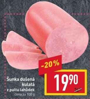 Šunka dušená kulatá