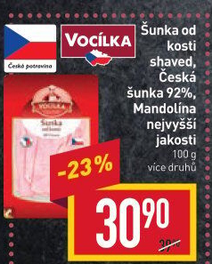 Šunka od kosti Vocílka