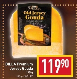 Sýr Old Jersey Gouda Billa Premium