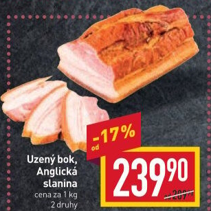 Uzený bok bez kosti
