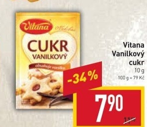 Vanilkový cukr Vitana