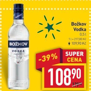 Vodka Božkov