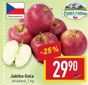 Jablka Gala Česká Farma
