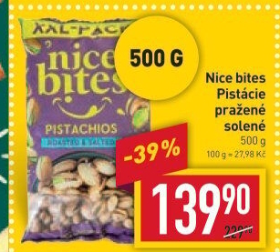Pistácie pražené Nice Bites
