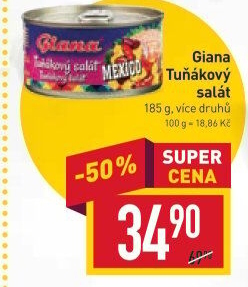 Salát s tuňákem Giana