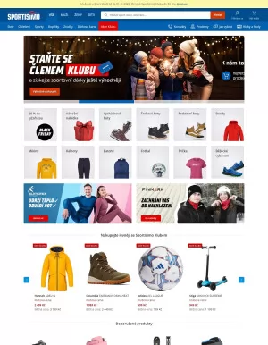 akční leták Sportisimo 22.11.2023-28.11.2023