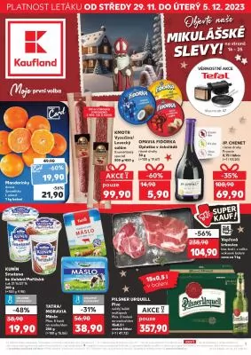 akční leták Kaufland 29.11.2023-5.12.2023