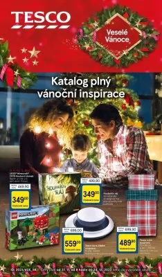 akční leták Tesco 27.11.2023-24.12.2023