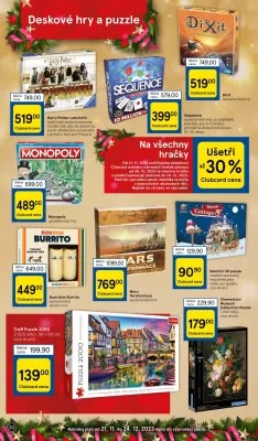 akční leták Tesco 27.11.2023-24.12.2023