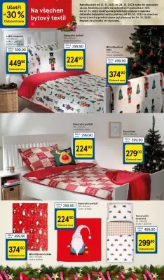 akční leták Tesco 27.11.2023-24.12.2023