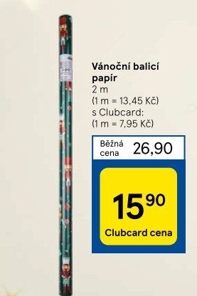 Balicí papír vánoční
