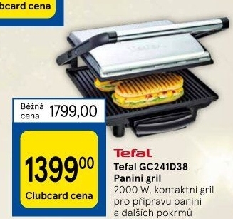 Gril Panini Tefal GC241D38