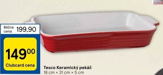 Keramický pekáč Tesco