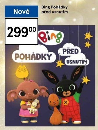 Kniha Bing - Pohádky před usnutím