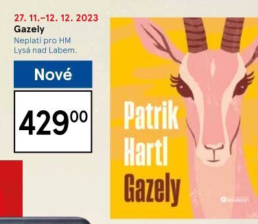 Kniha Gazely Patrik Hartl