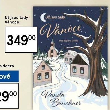 Kniha Už jsou tady Vánoce Vanda Bruckner