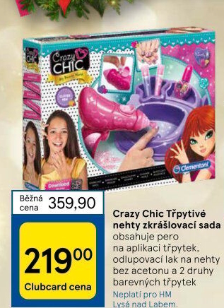 Nehtové studio Crazy Chic Clementoni