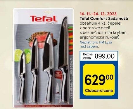 Sada nožů Comfort Tefal