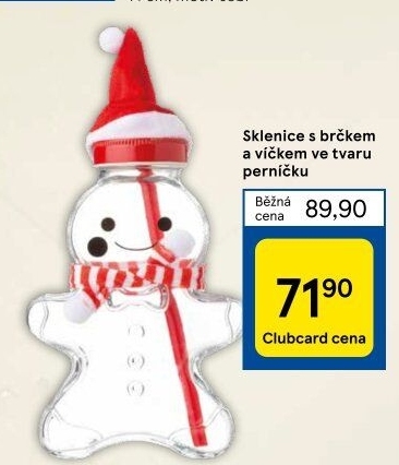 Sklenice s víčkem a otvorem na brčko