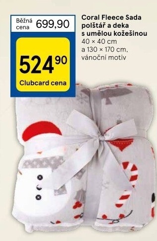 Souprava deka s polštářem