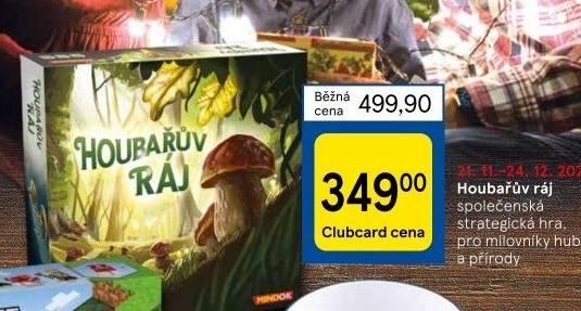 Společenská hra Houbařův ráj Mindok