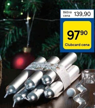 Svíčky Tesco