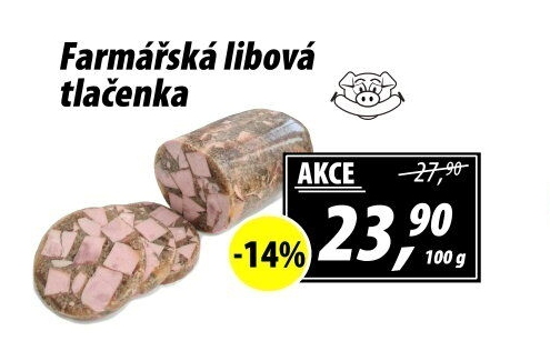 Tlačenka farmářská libová