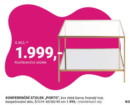 KONFERENČNÍ STOLEK „PORTO“