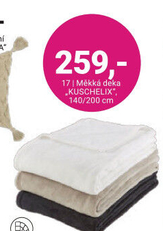 MĚKKÁ DEKA „KUSCHELIX“