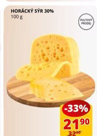 Horácký sýr 30%