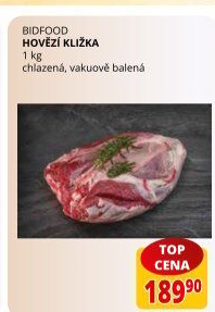 Hovězí kližka Bidfood