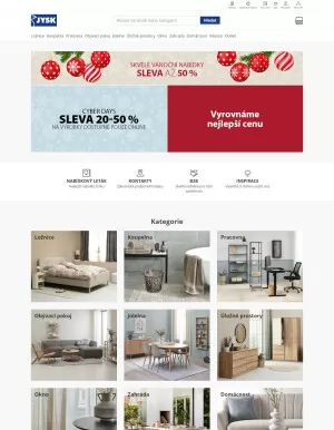 akční leták Jysk 28.11.2023-4.12.2023