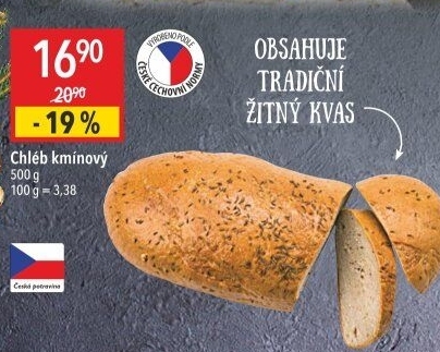 Chléb kmínový