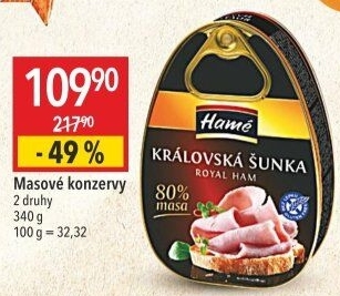 Maso Hamé Vynikající kvalita - konzerva