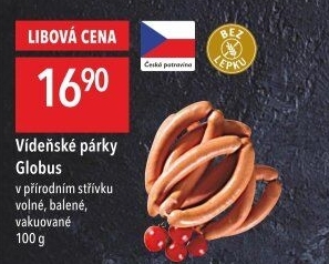 Párky vídeňské Globus