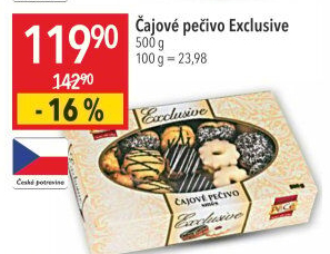 Pečivo čajové Exclusive PéCé